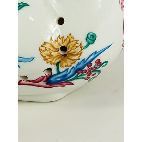 Elizabeth Arden Sachet Pomander Potpourri Holder Bird Shaped 4" Porcelain 90's - Picture 8 of 16